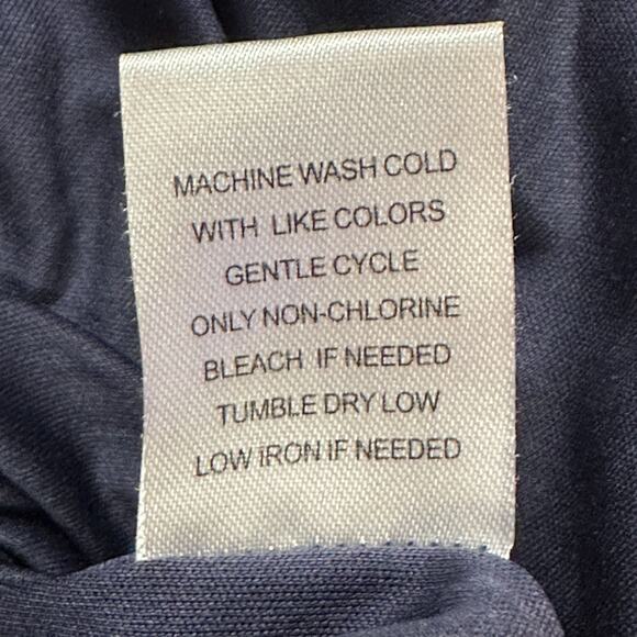 Daniel Rainn | Large | Double-V Faux Wrap Tie Waist Cap Sleeve Pocketed Dress - Picture 11 of 11